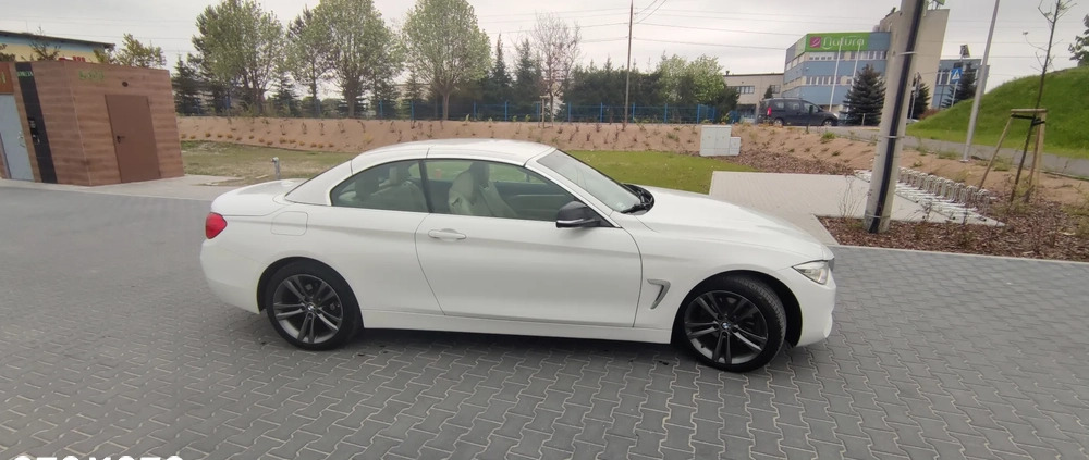 BMW Seria 4 cena 77900 przebieg: 189000, rok produkcji 2014 z Błonie małe 631